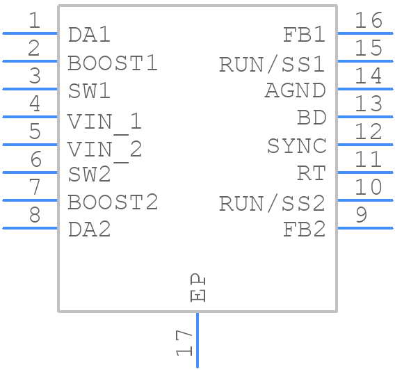 LT3509HMSE#PBF - Analog Devices - PCB symbol