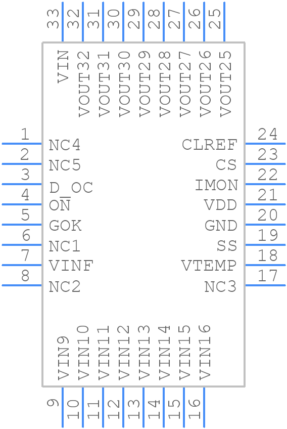 NCP81295MNTXG - onsemi - PCB symbol