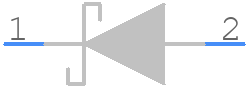 NSR05T40P2T5G - onsemi - PCB symbol