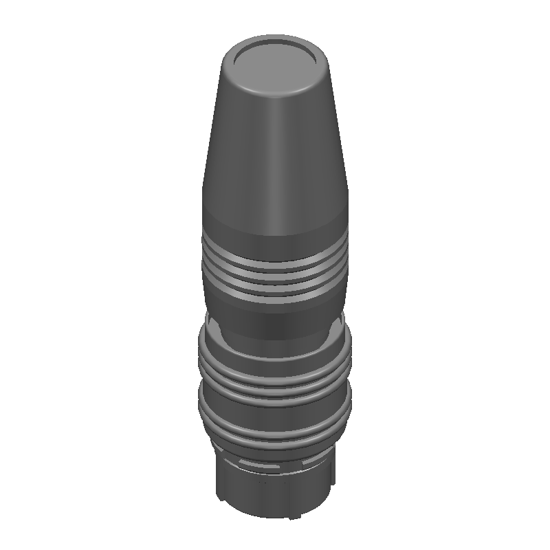 20 Pos Male Circular Connector, 1A, 42V, Solder, Straight, Cable Mount