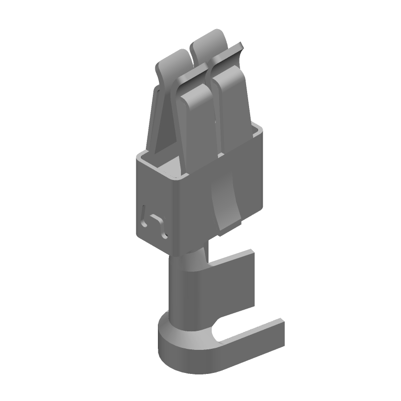 Signal Contact, Female, Crimp, 13-17AWG, 40A, Tin