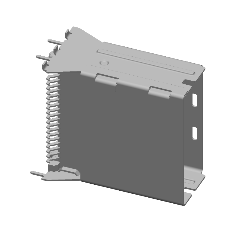 36 Pos Receptacle, 0.8mm Pitch, Surface Mount, Gold/Tin Plated