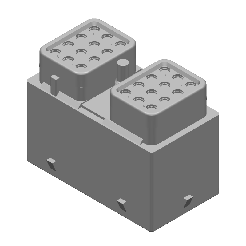 24P PLUG ASM Rectangular