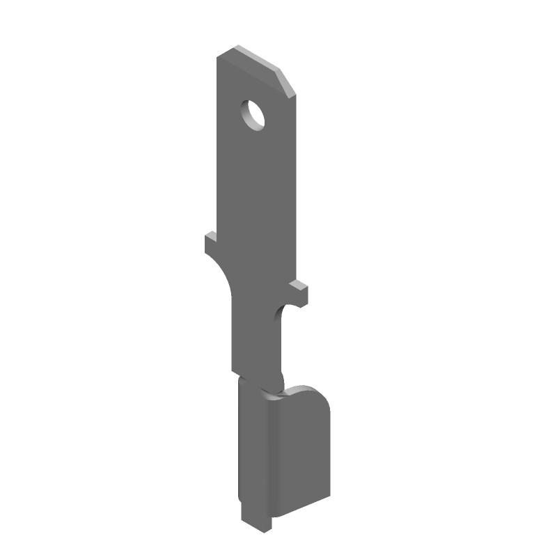 Quick Disconnect Terminal 16-22AWG Tab Tin Strip