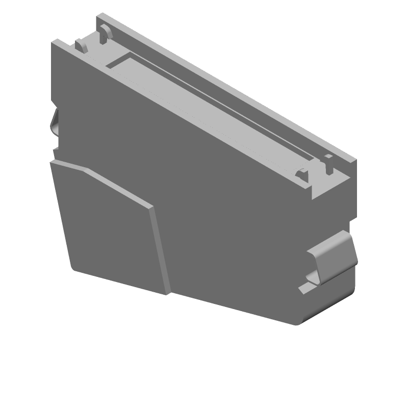 Backshell Kit 75° Nickel Over Copper Zinc Bag