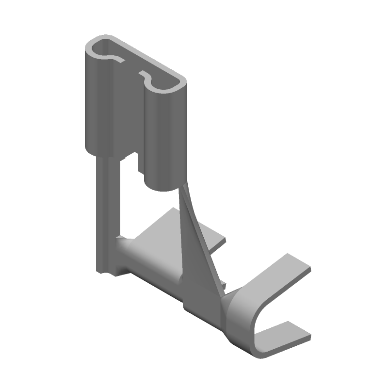 Quick Disconnect Terminal 16-20AWG Brass RCP Tin T/R
