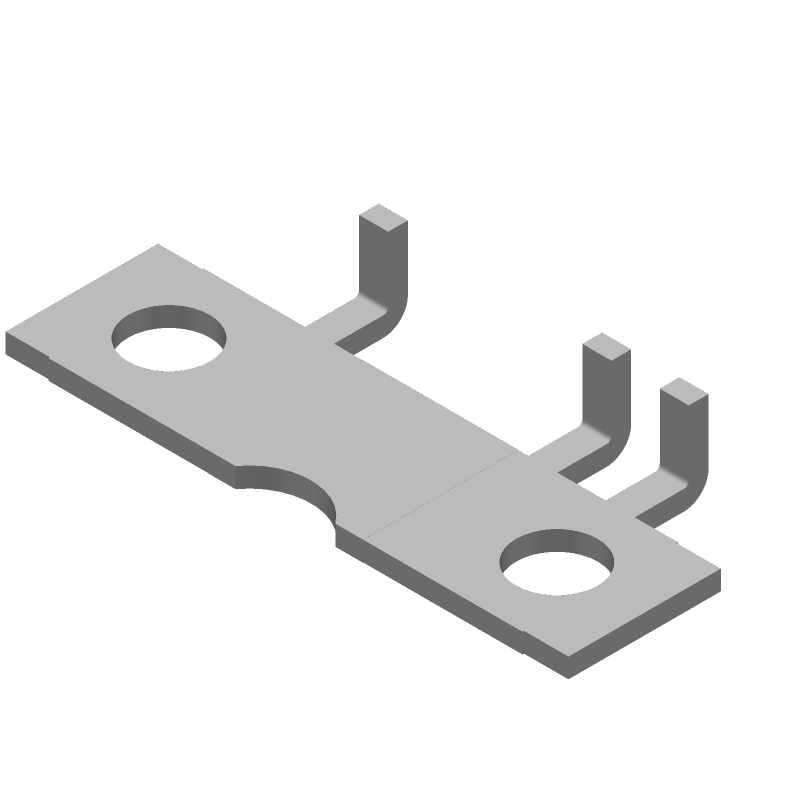 RESISTOR, CURRENT SENSE, METAL STRIP, 3 W, 5 %, 175 ppm, 0.00043 ohm, CHASSIS MOUNT