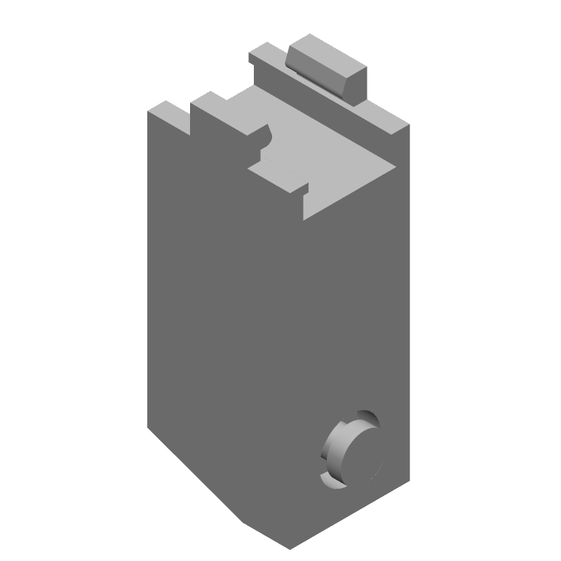 Backshell/Cable Clamp 45°/180° 1 Shell Size Polypropylene