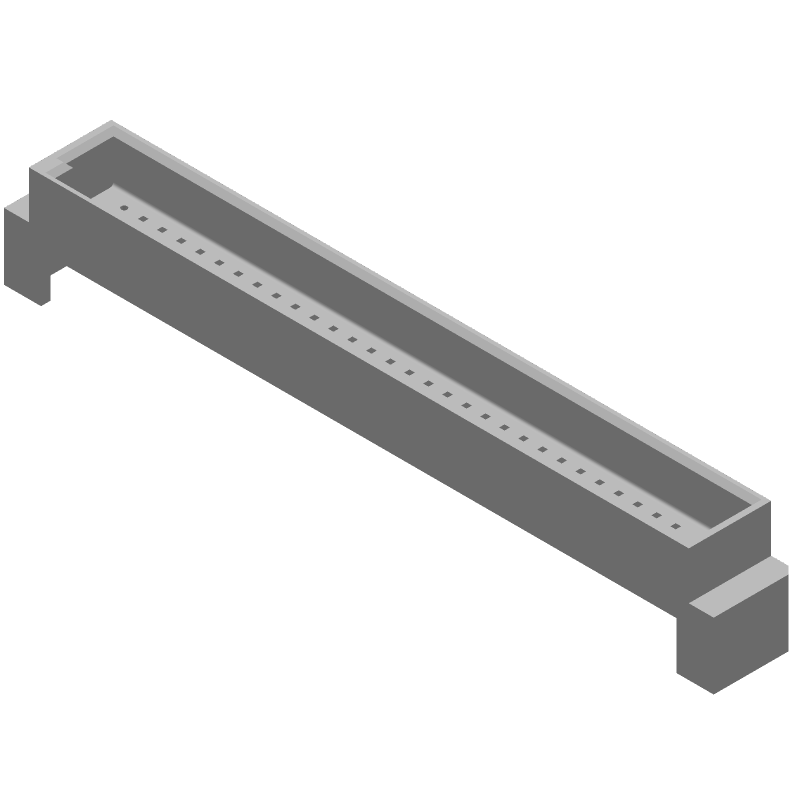 Connector Accessories Shroud Straight Glass Filled Polyester Gray Carton