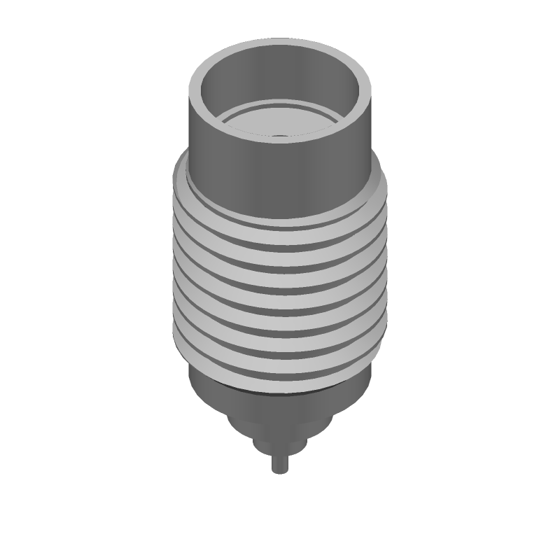 SMA RF Connector, 26.5GHz, 50R, Male, Panel Mount, Solder, Gold