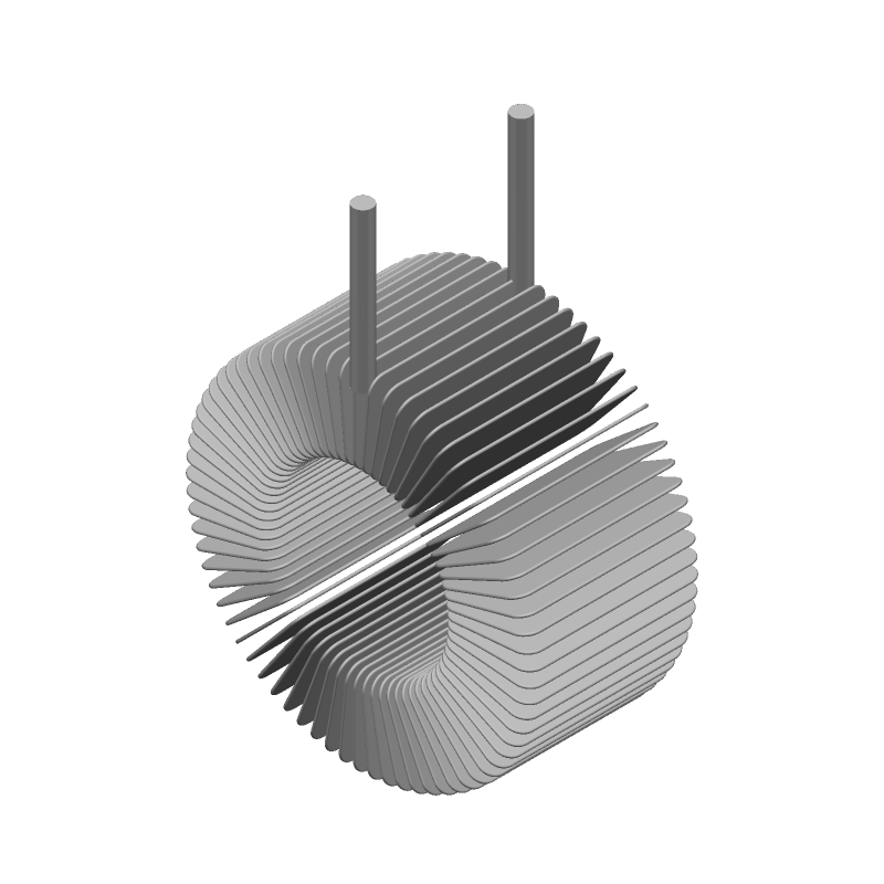 Radial Inductor 12uH 15% Ferrite 19.1A 5mR Through Hole