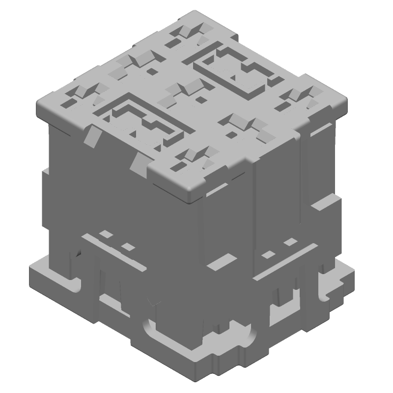 9 Pos Crimp Wire Housing, Female Socket, Straight, Power