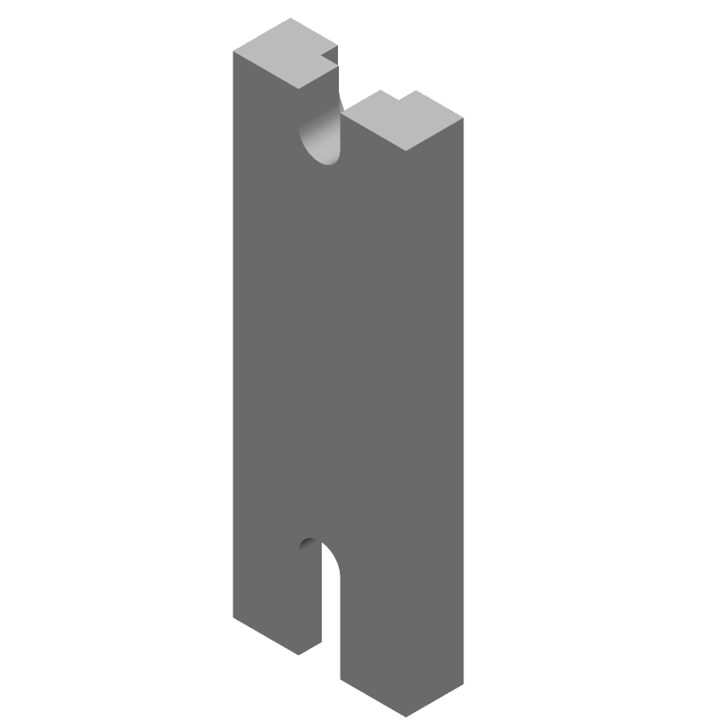 Connector Accessories Mounting Adapter Straight Blue Bag