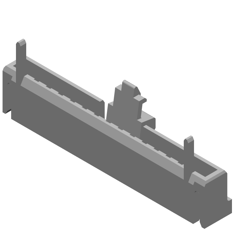 Connector Accessories Shroud Straight Black Package
