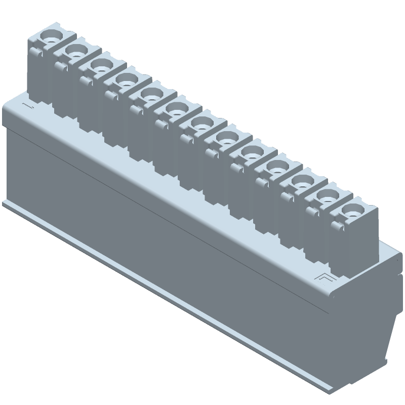 13 Pos 3.5mm Pitch Terminal Block, 11A, 300V, ST Cable Mount