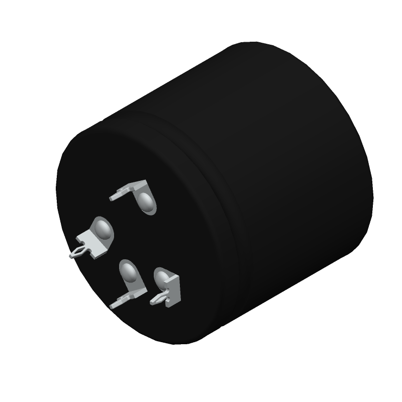 Cap Aluminum Lytic 10000uF 63V 20% (40 X 35mm) Press-Fit 0.08 Ohm 4580mA 18000h 85°C