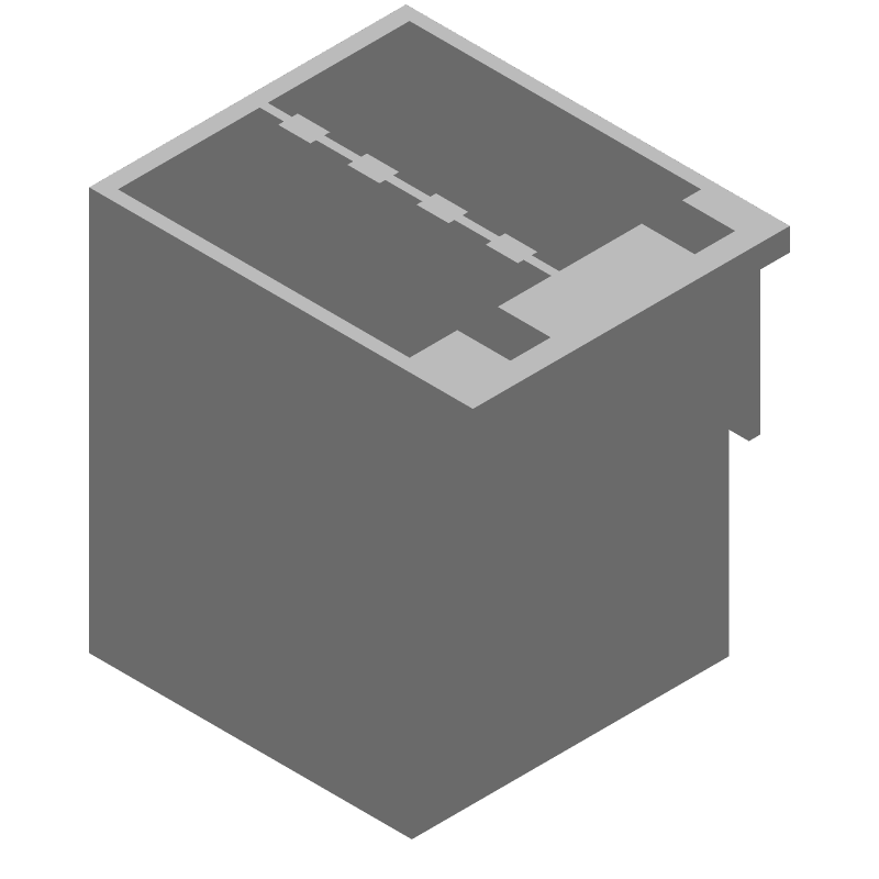 Conn Housing RCP 16 POS Crimp ST Black Loose Automotive