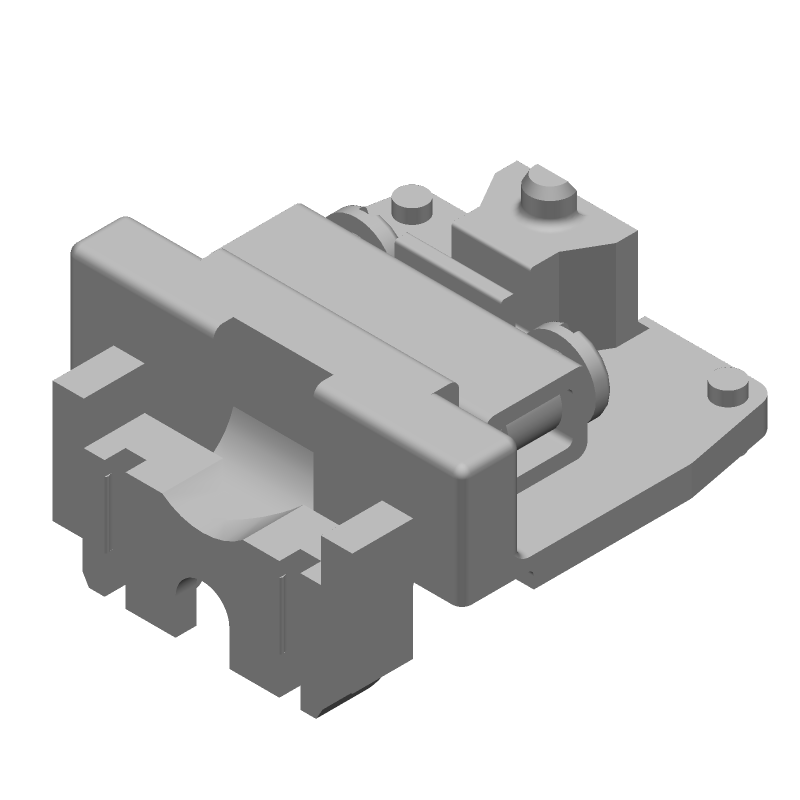 2 Pos Screw Terminal Block, 600V, 55A, 9.53mm Pitch, Cable Mount