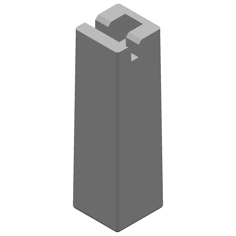 Conn Housing RCP 1 POS Crimp ST Cable Mount Loose