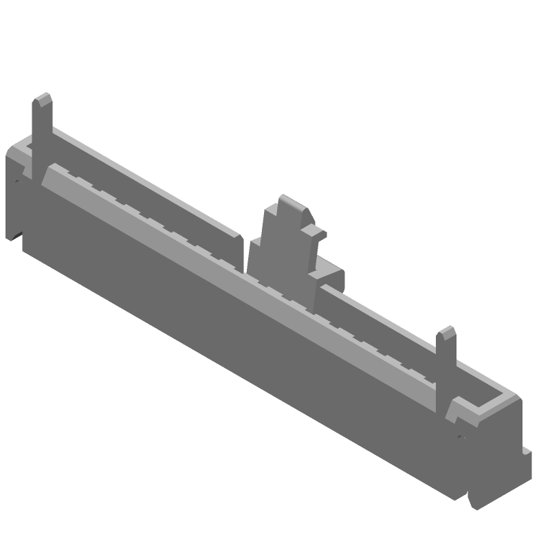 Connector Accessories 19 POS Shroud Thermoplastic Black