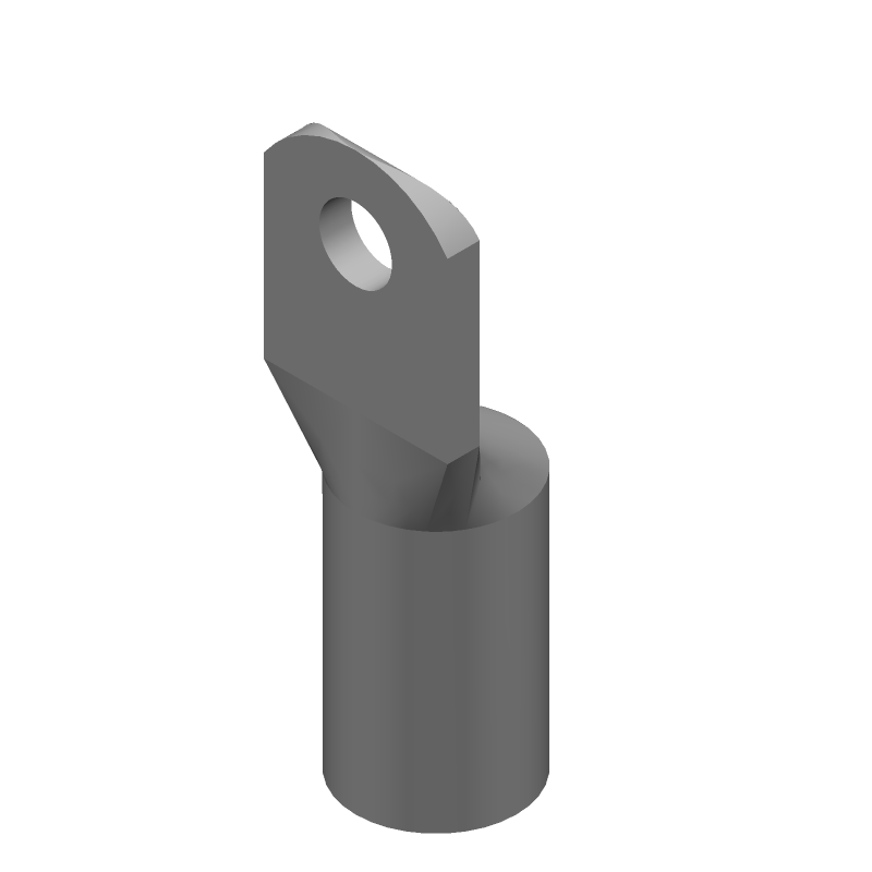 Ring Terminal, Copper, Tin Plated, 4/0 AWG, 79mm L