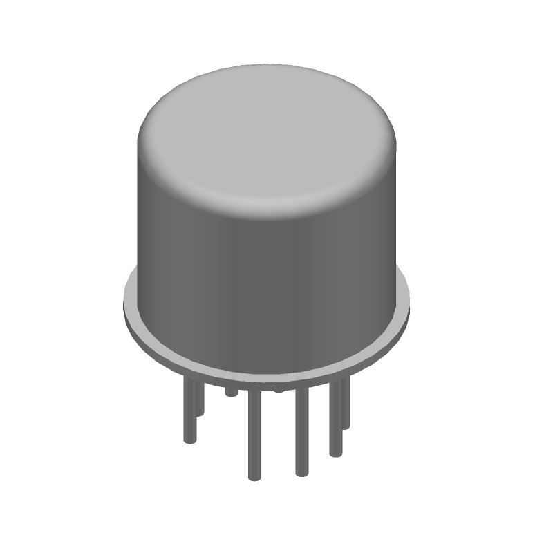 POWER/SIGNAL RELAY, DPDT, MOMENTARY, 0.017A (COIL), 26.5VDC (COIL), 450mW (COIL), 1A (CONTACT), PANEL MOUNT