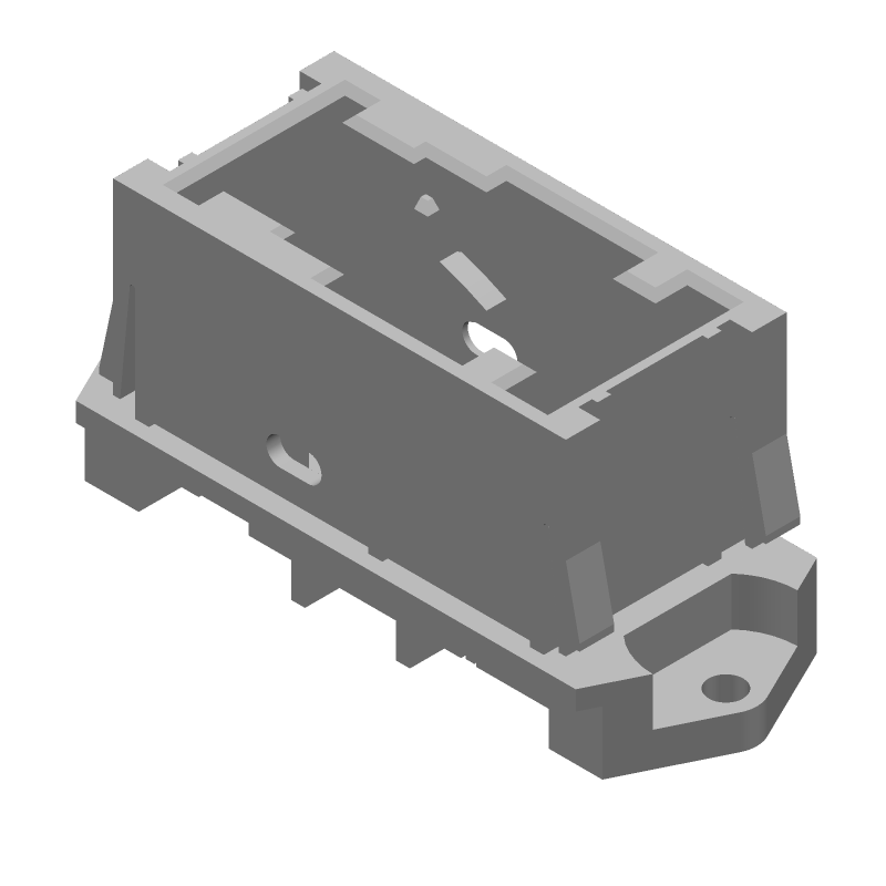 18 Pos 2.54mm Signal Header, Solder ST, Thru-Hole
