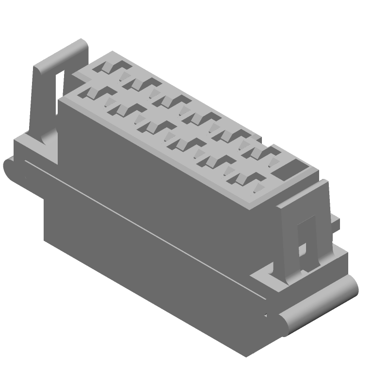 12 Pos 5mm Pitch Wire Housing, Female Socket, Crimp, ST, Black