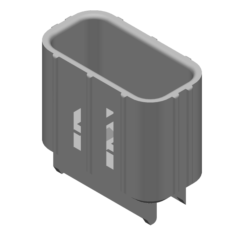 Connector Accessories Lock Plate Straight Glass Filled Polybutylene Terephthalate Yellow Automotive Package