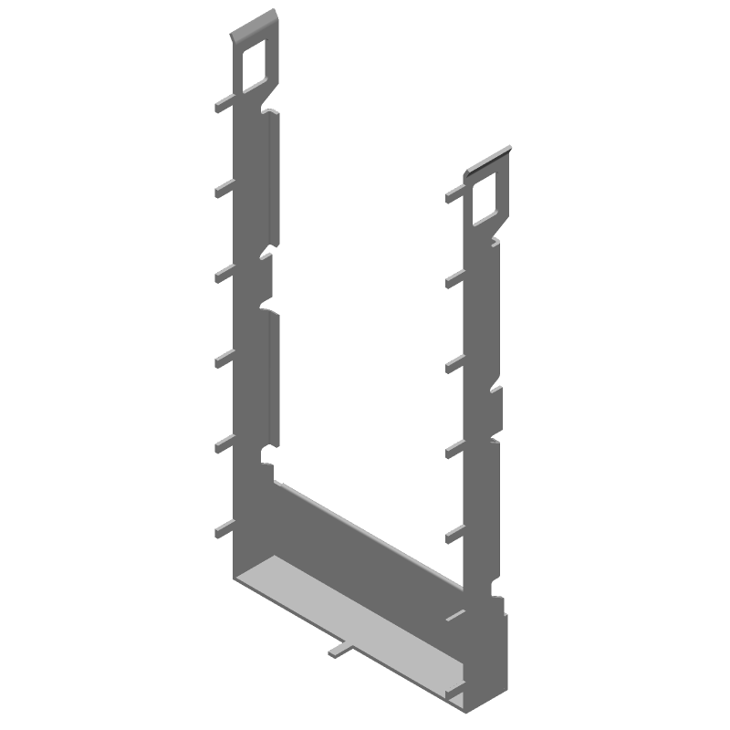 Connector Accessories Guide Rail Right Angle Automotive Box/Tray