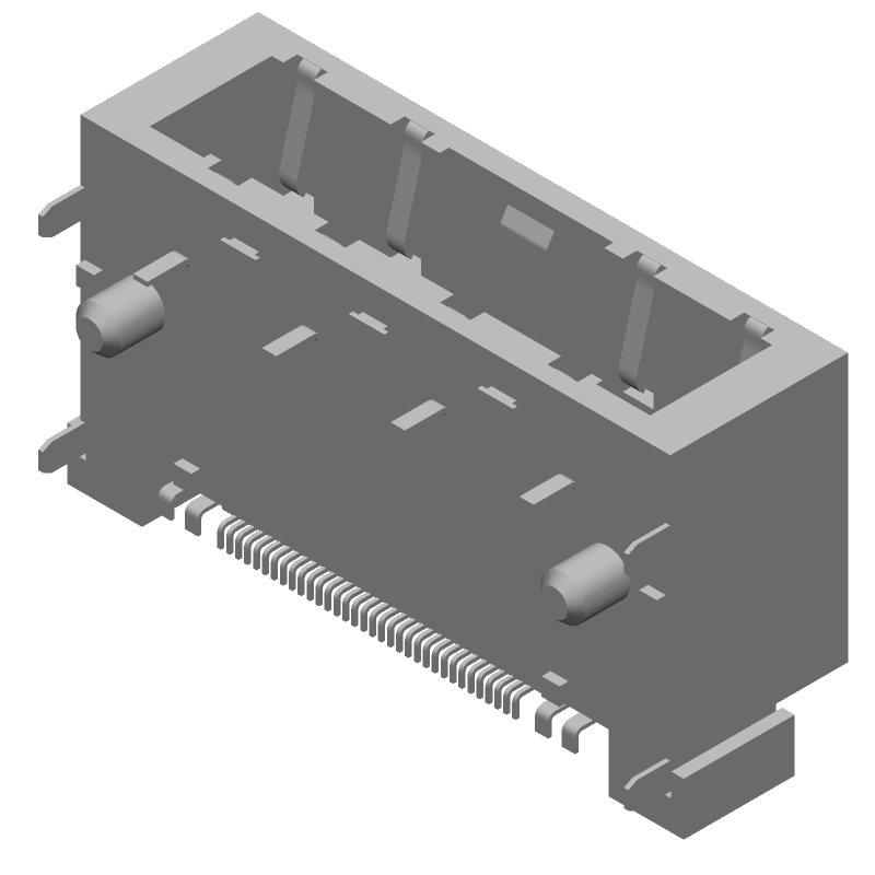 TRAY ASSY GIGA I/O CONN. HDR LEAD FREE