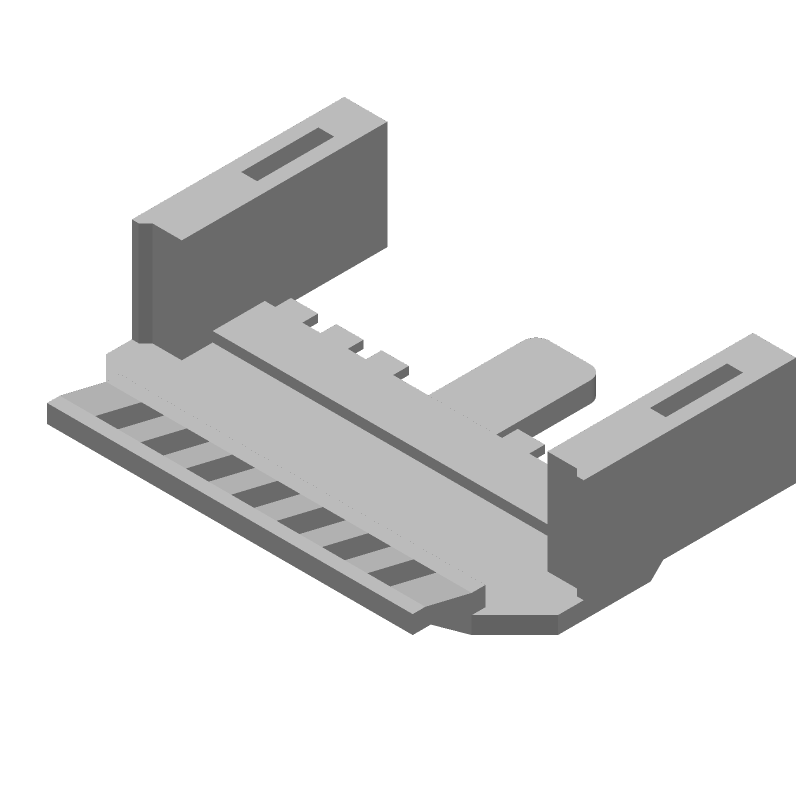 Connector Accessories Cover Straight Thermoplastic Black