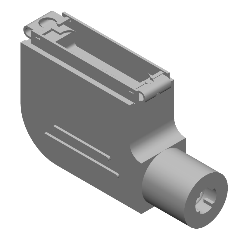 Backshell/Cable Clamp 90° 2 Shell Size Nickel Over Copper Zinc Alloy