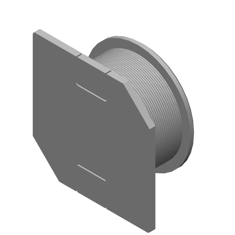 Inductor Power Unshielded Wirewound 4.5uH 20% 100KHz 25Q-Factor Ferrite 4.2A 0.033Ohm DCR T/R
