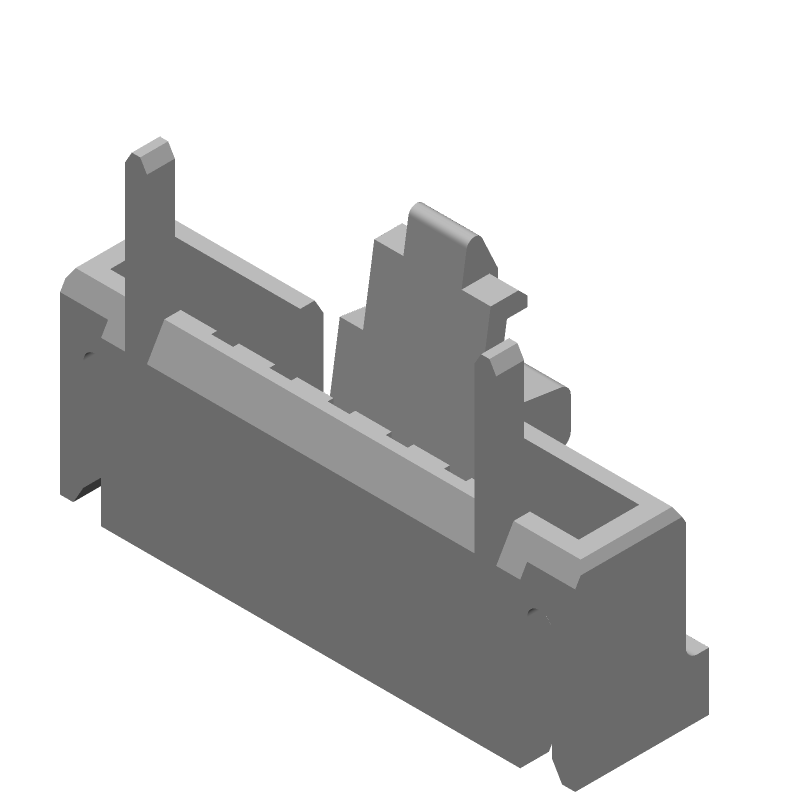 8 Pos 1 Row 2.54mm Pitch Black Straight Connector Shroud