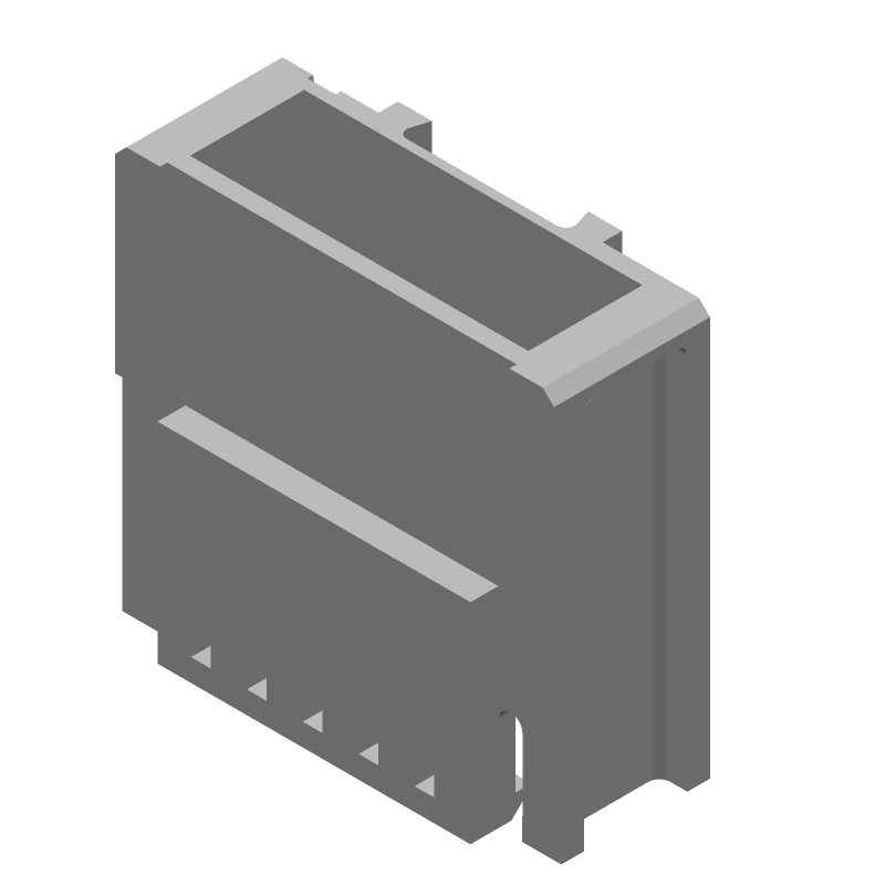 12 Pos Black Connector Shroud, 2.54mm Pitch, 3A