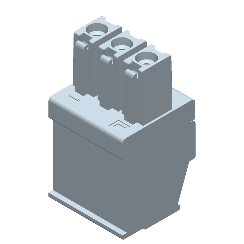 3 Pos 3.5mm Pitch Terminal Block, 11A, 300V, Cable Mount