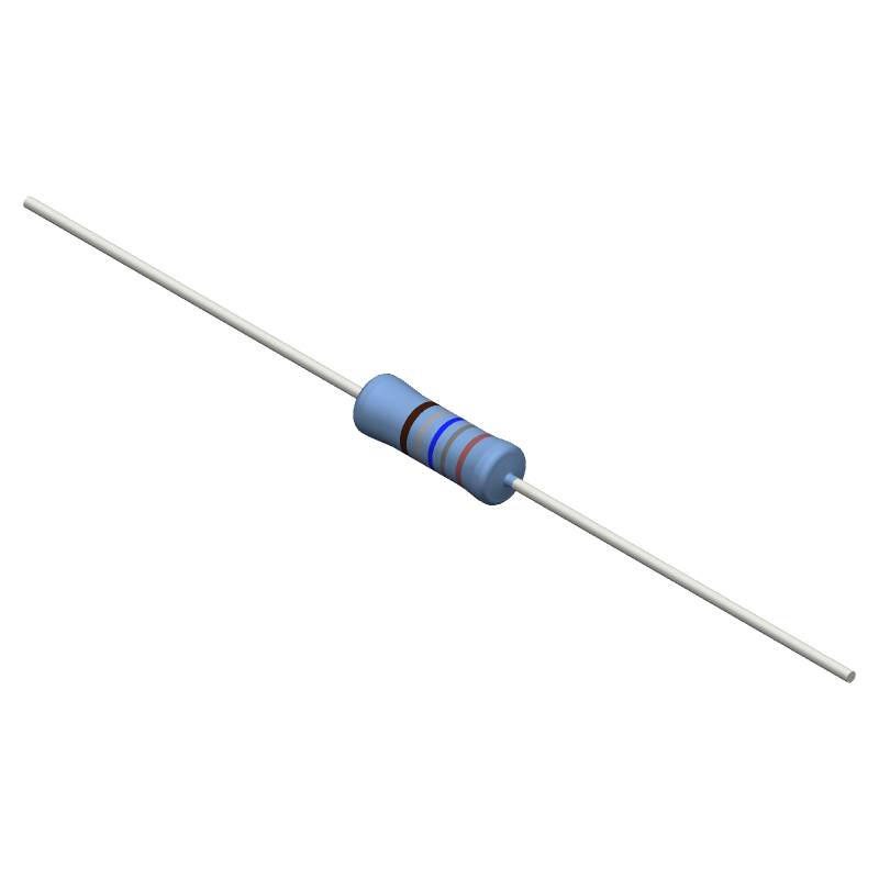 RESISTOR, THIN FILM, 1 W, 1 %, 50 ppm, 1210 ohm, THROUGH HOLE MOUNT, AXIAL LEADED, ROHS COMPLIANT