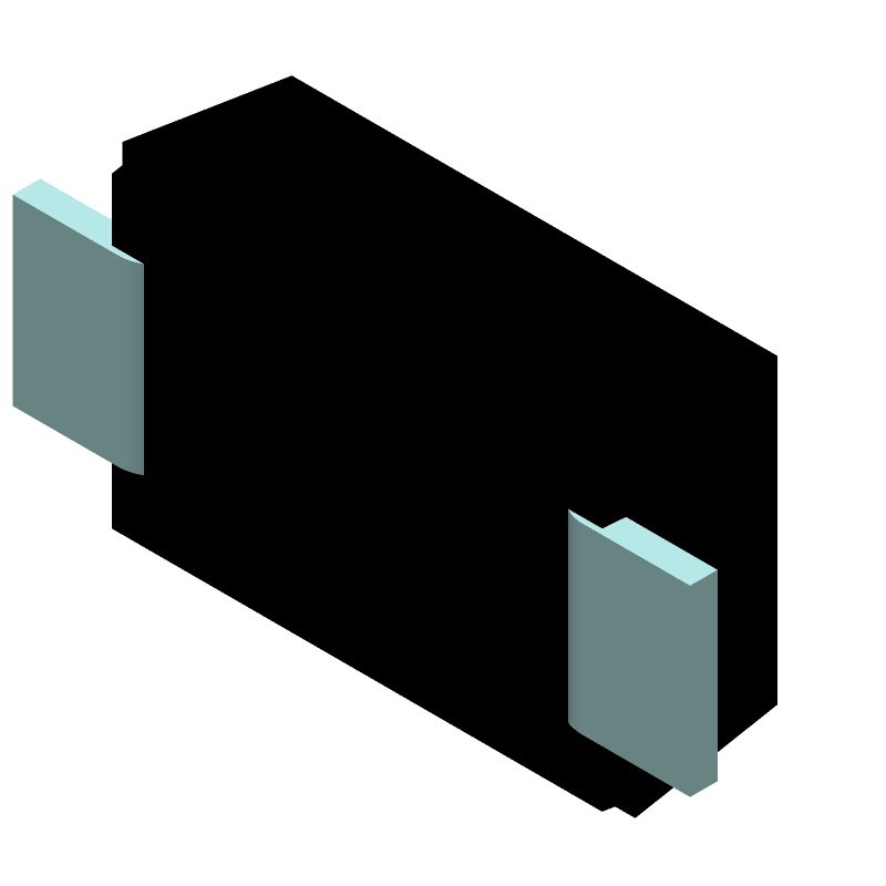 Trans Voltage Suppressor Diode, 400W, 43.2V V(RWM), Unidirectional, 1 Element, Silicon, DO-219AB, SMF, 2 PIN