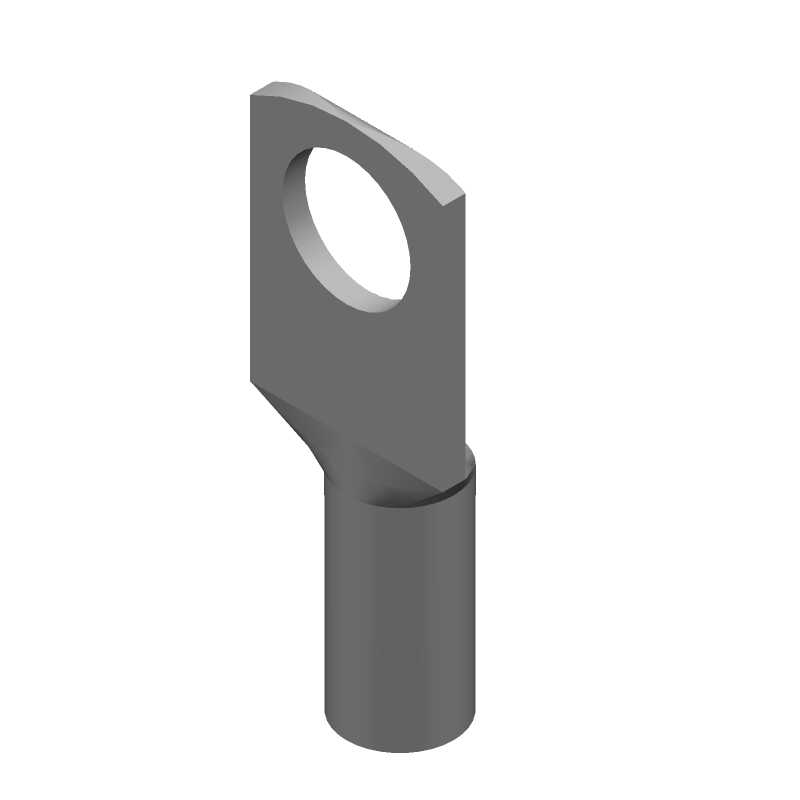 Copalum Lug Terminal, Copper, Tin Plated, Non-Insulated, 8-10AWG