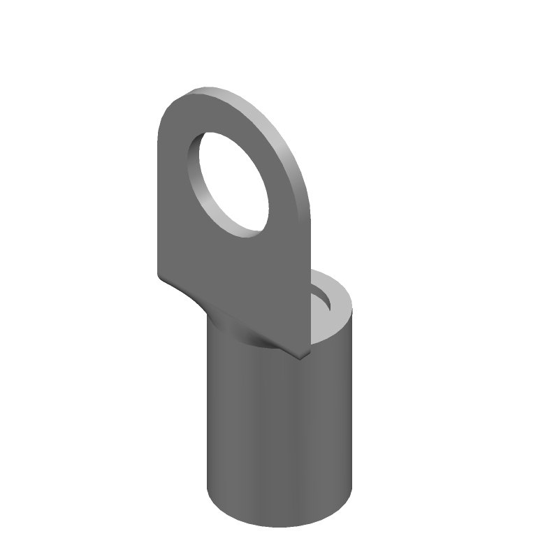 Ring Tongue Terminal 4AWG Tin