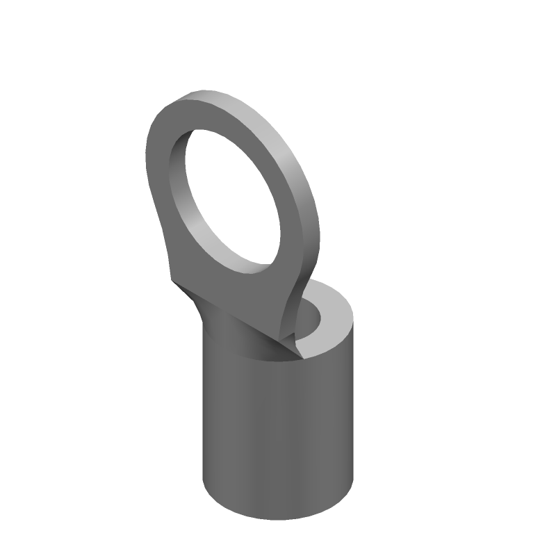 Ring Tongue Terminal 10-12AWG Copper 21.21mm Tin Box