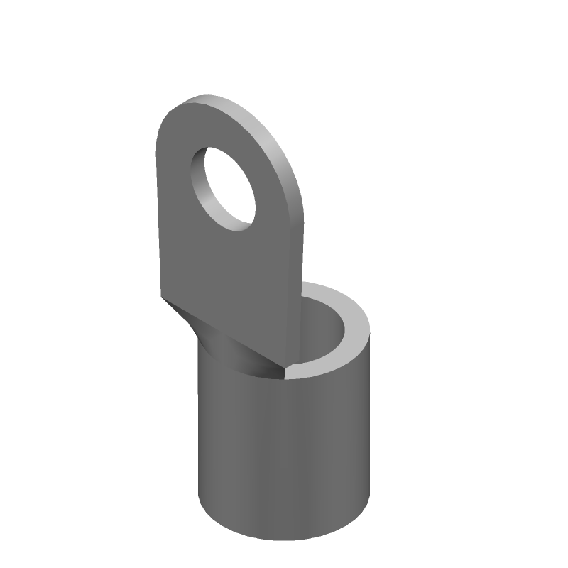 Lug Terminal (1/0)AWG 47.21mm Tin Box Automotive