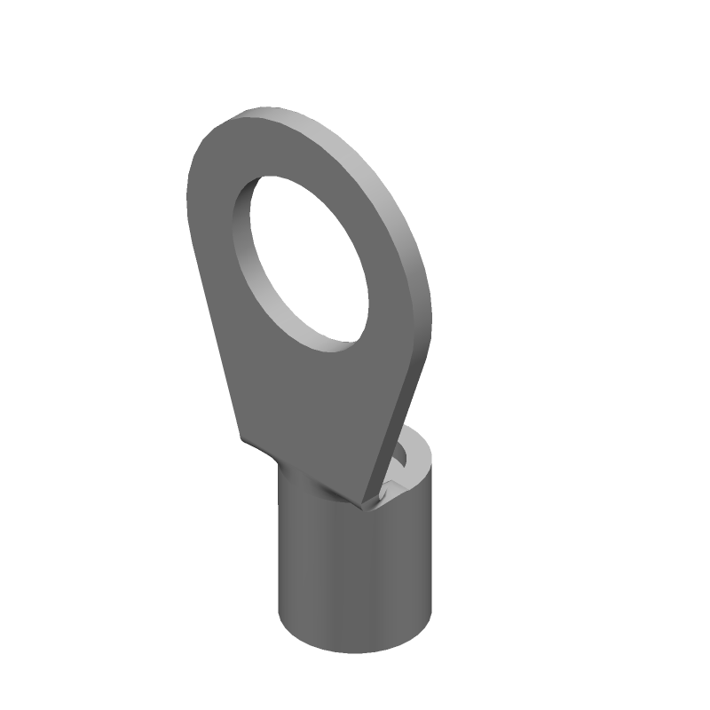 Ring Tongue Terminal 8AWG Copper 19.9mm Tin Box