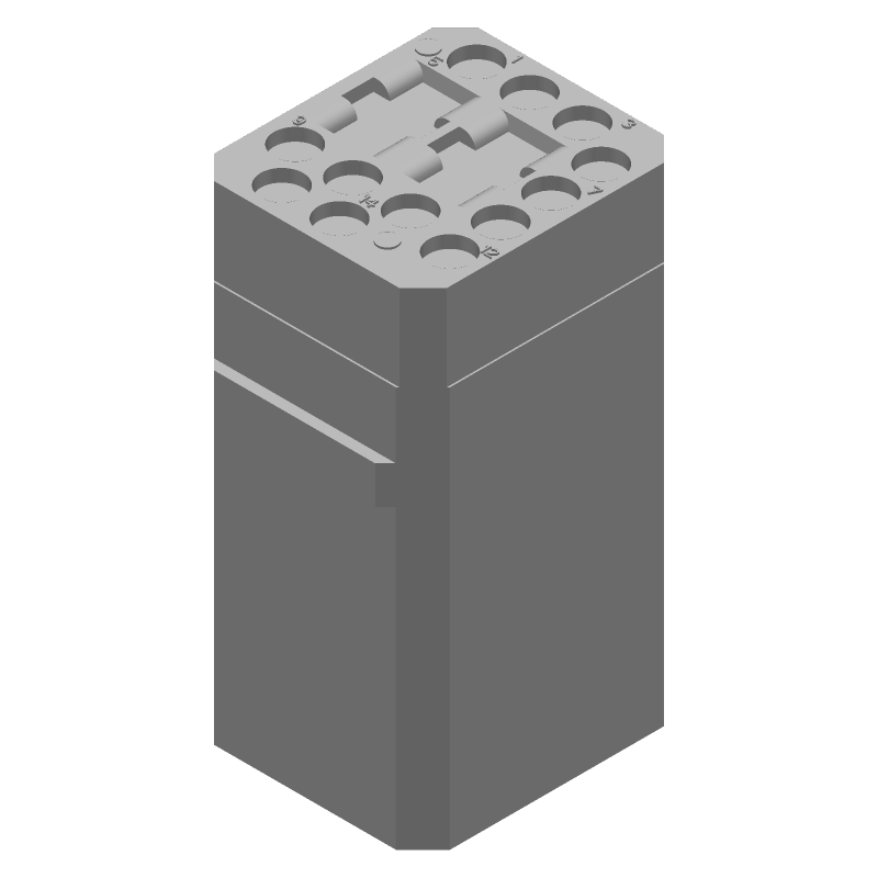 Connector Accessories Module Straight Black Package