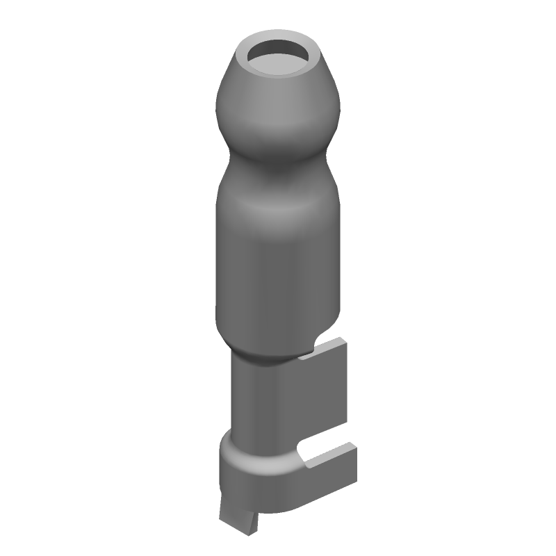 Shur-Plug 14-18AWG Brass M 18.92mm Tin T/R