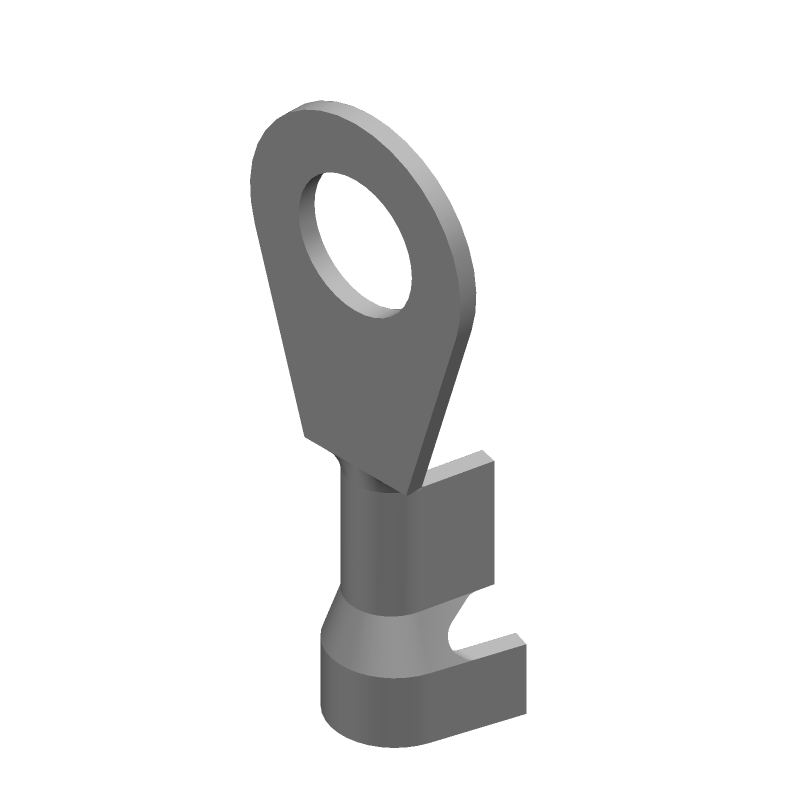 Ring Tongue Terminal 15-20AWG Brass 19.8mm Tin Reel/Strip