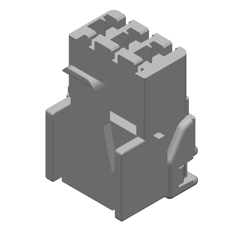 PL LOCKING LEVER 3P HOUSING PA6.6 NOIR