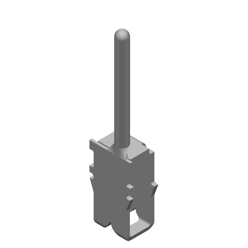 Mag-Mate Terminal 22-25AWG Brass M 19.1mm Tin T/R