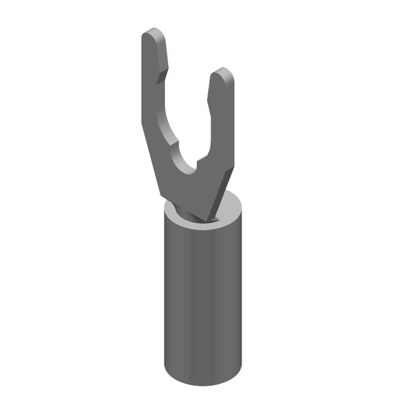 Spring Terminal, 16-22AWG, Brass, Tin, Red, 600V